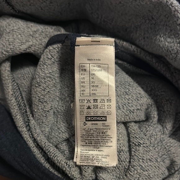 Greatness Begins Today Oversized Hoodie size XL bluish grey - Picture 4 of 5